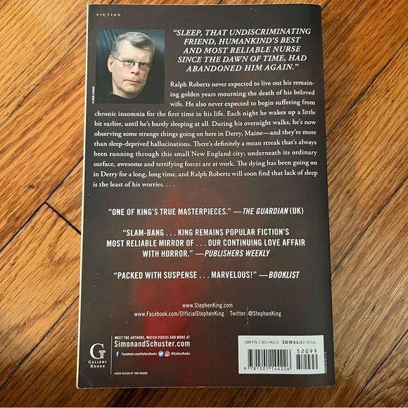 stephen king book - insomnia - Picture 2 of 2